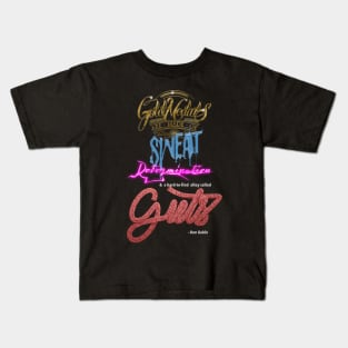 Wrestling Dan Gable Quote Kids T-Shirt